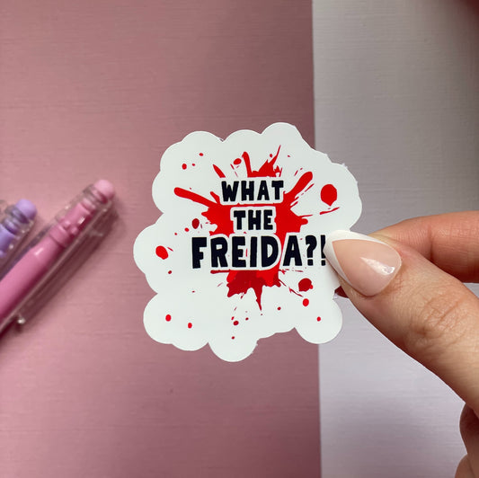 What the Freida bloody sticker (style 1)