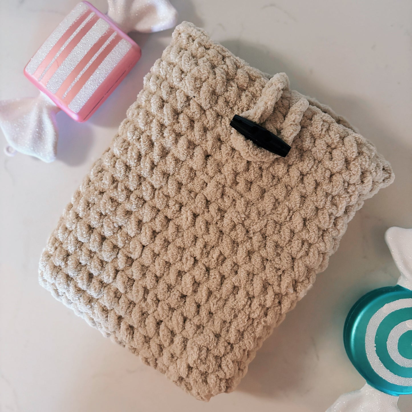 Crochet poptart kindle sleeve