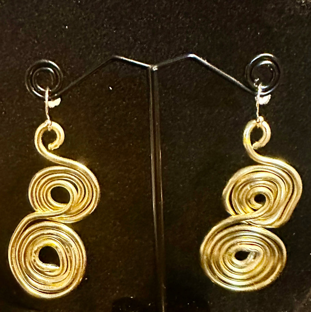 Metal Worx Earrings - Gold