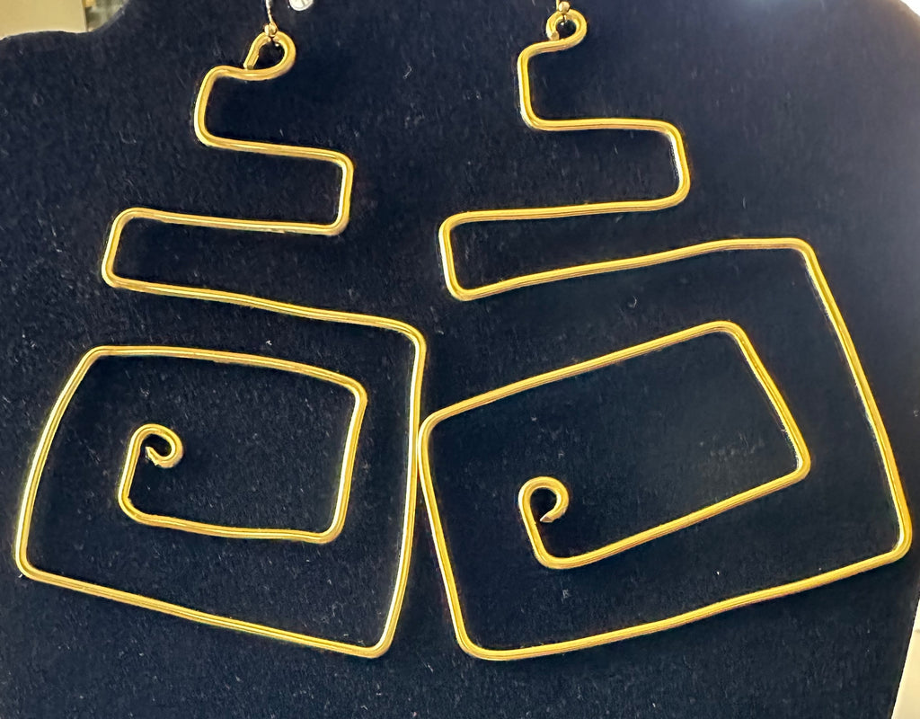 Metal Worx Earrings - Gold