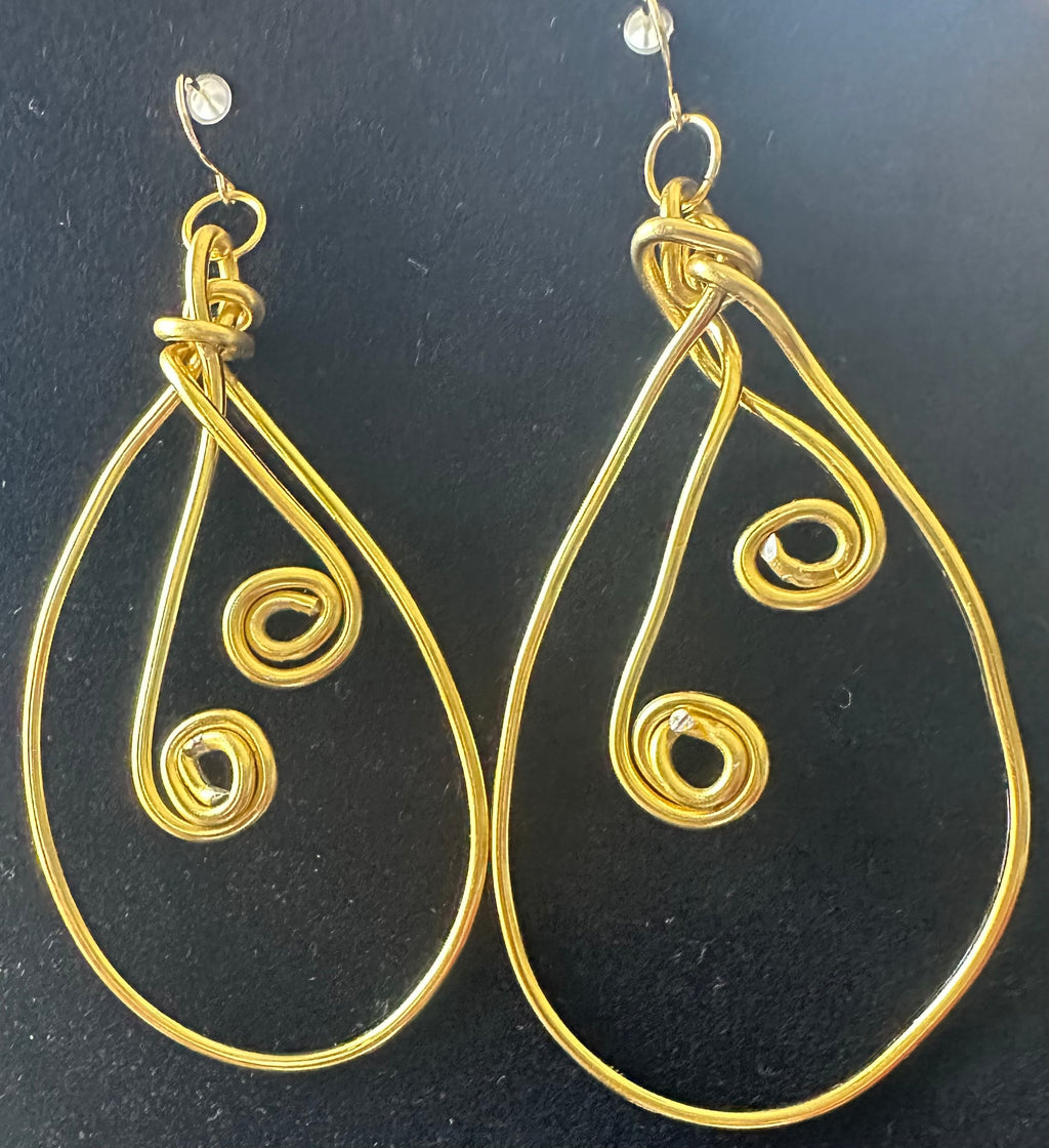 Metal Worx Earrings - Gold