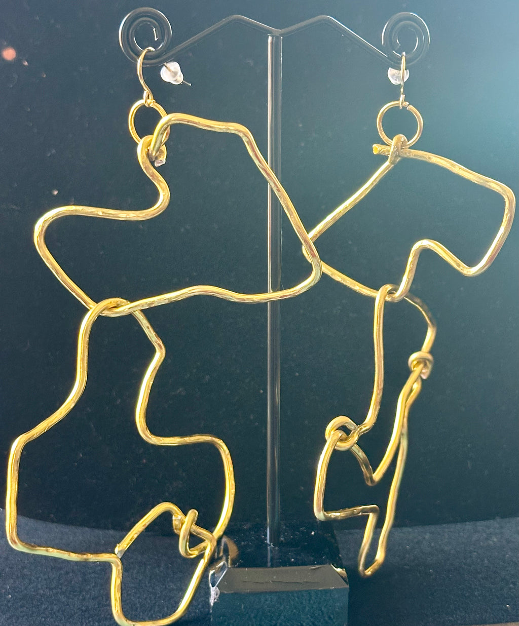 Metal Worx Earrings - Gold
