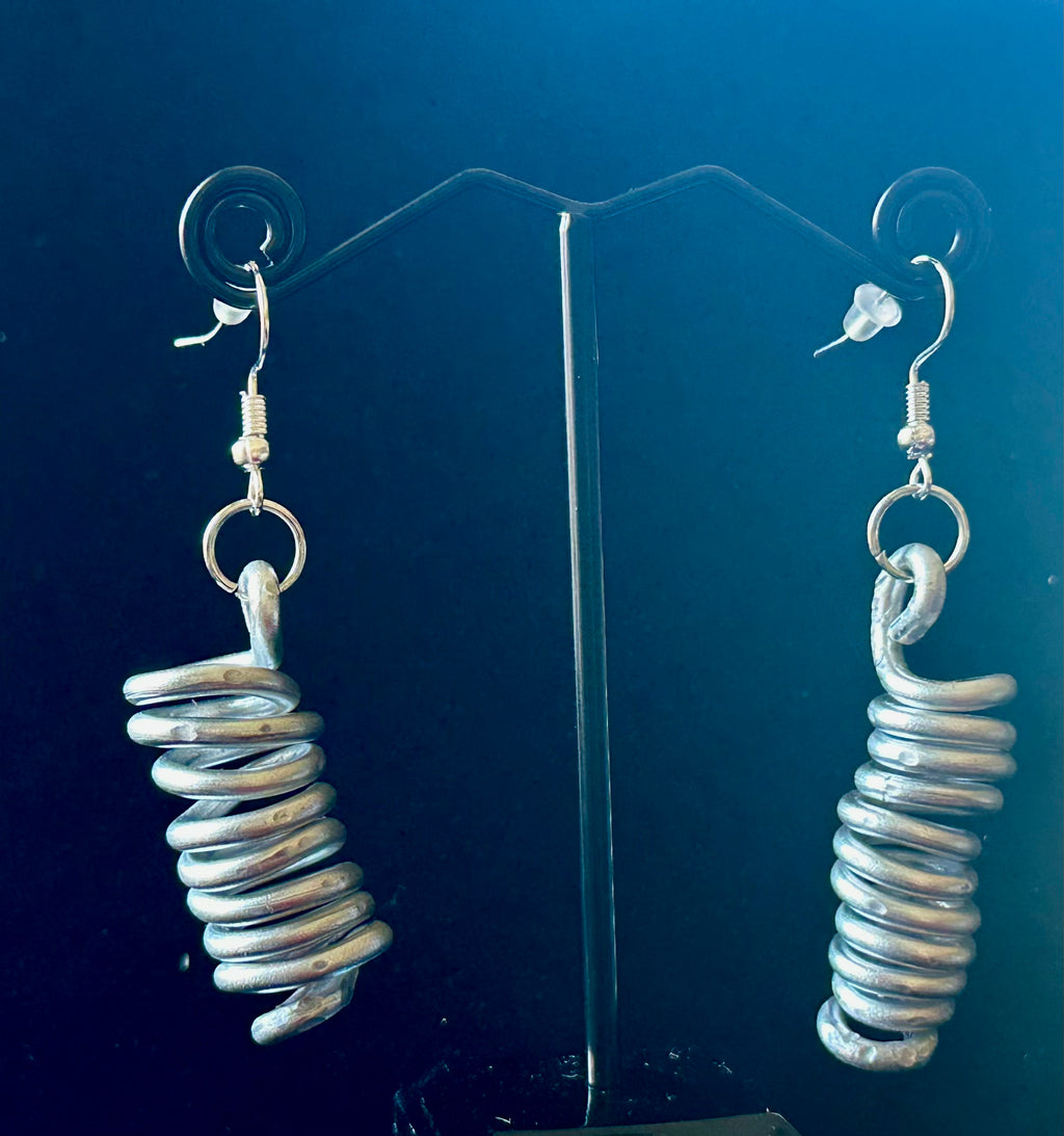 Metal Worx Earrings - Silver