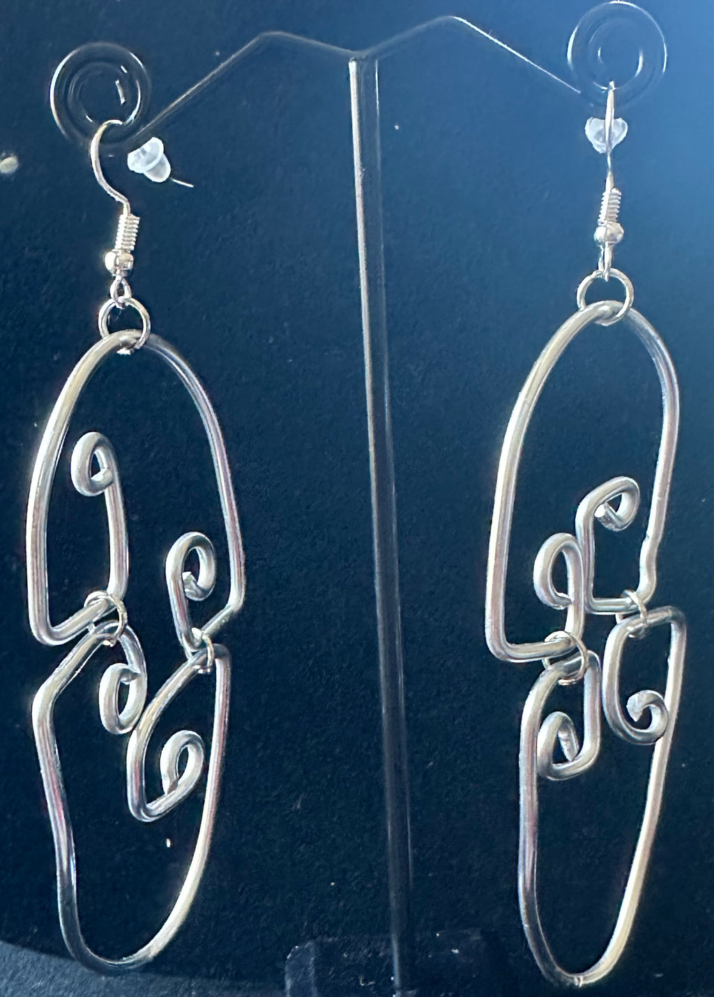 Metal Worx Earrings - Silver
