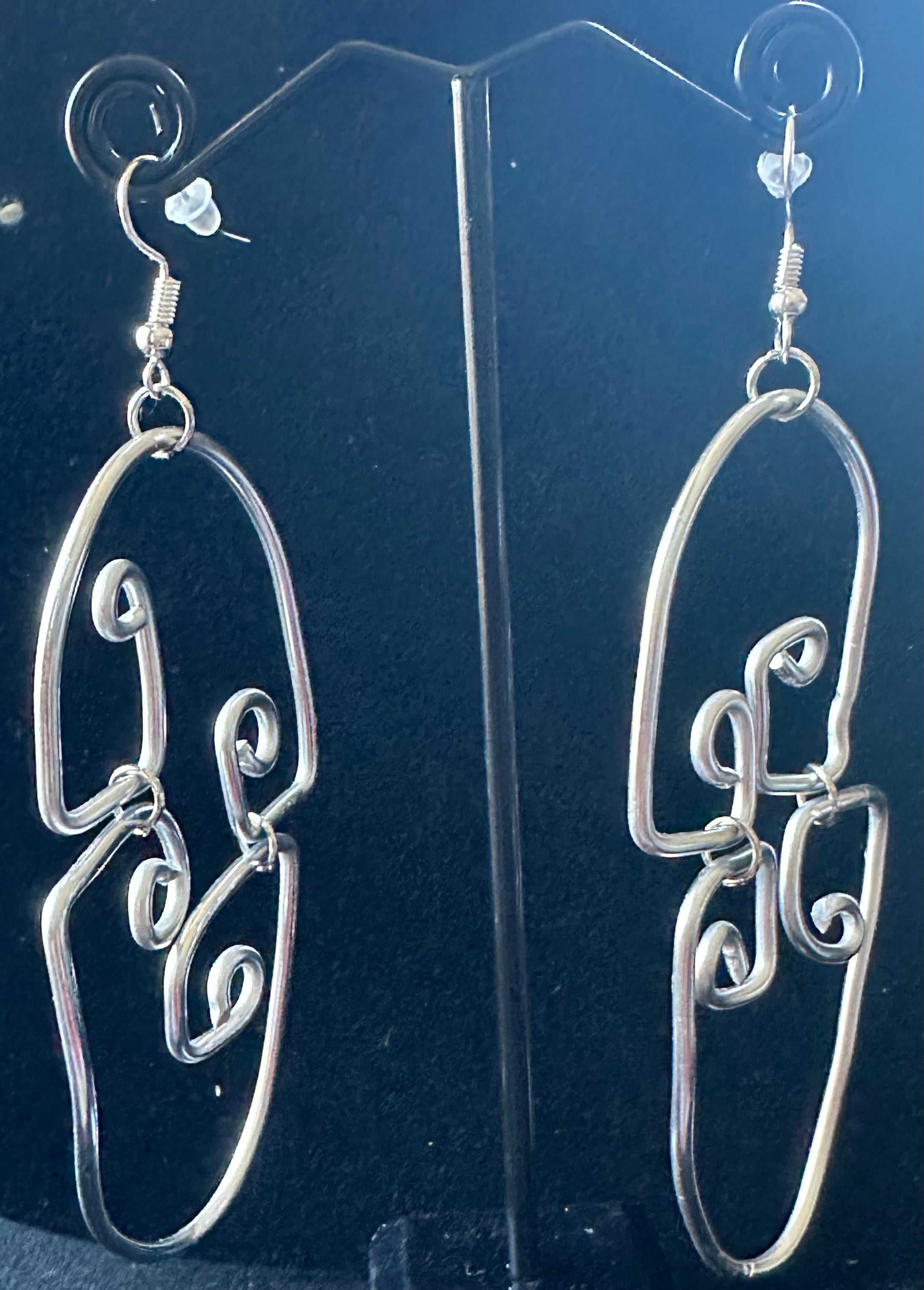Metal Worx Earrings - Silver