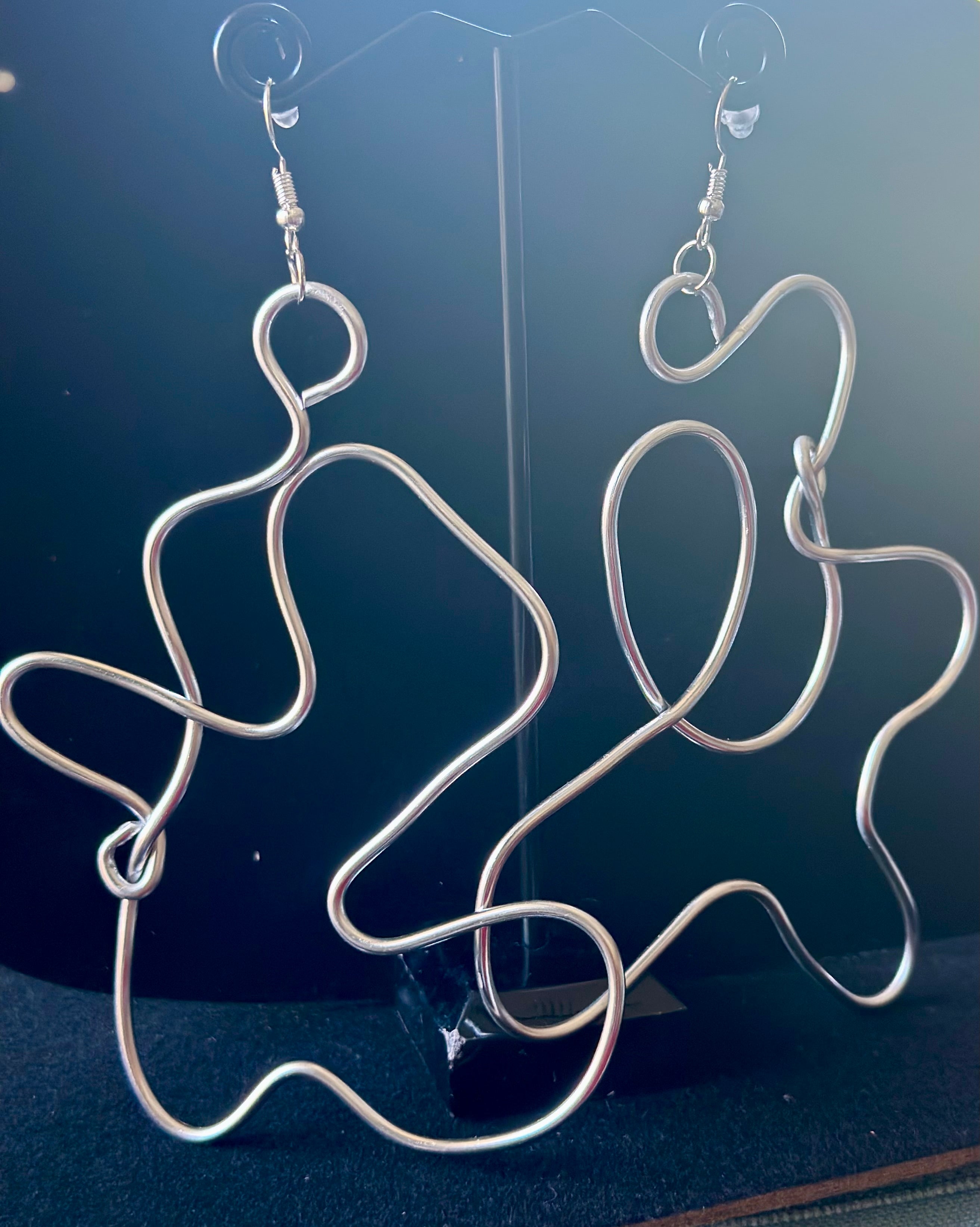 Metal Worx Earrings - Silver