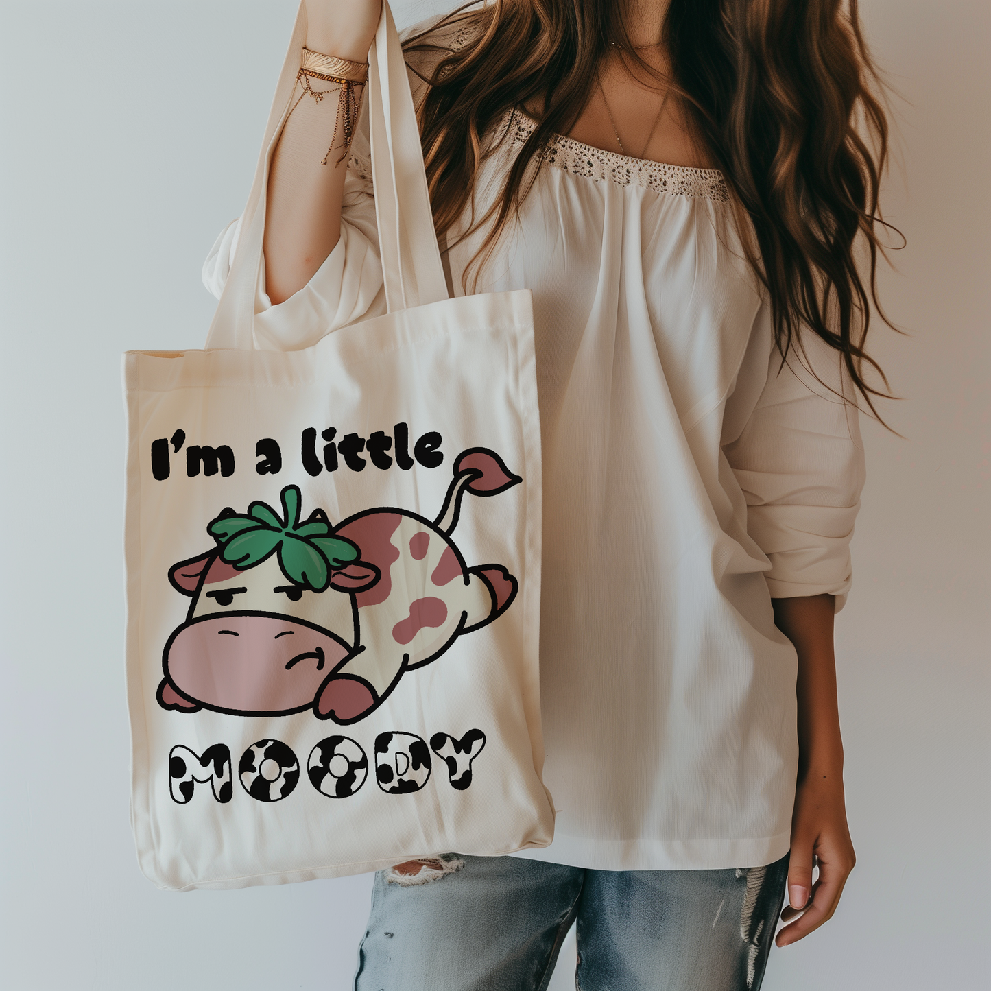 I'm a little Moody Tote Bag