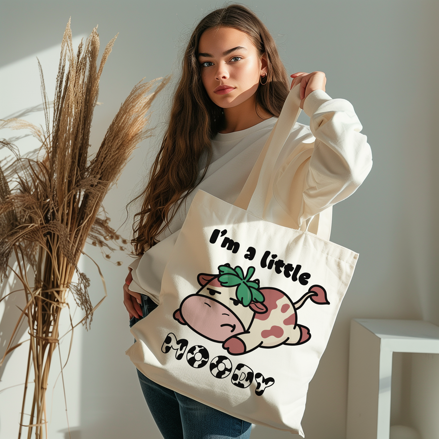 I'm a little Moody Tote Bag